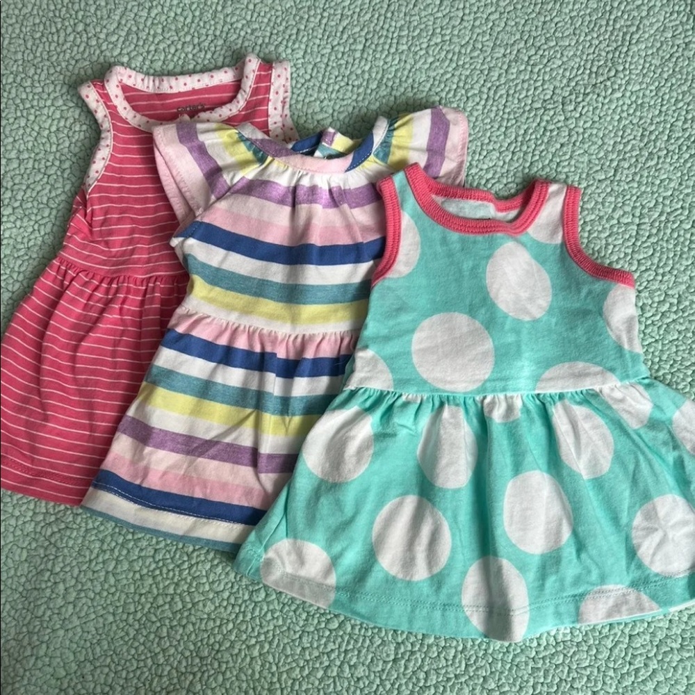 Newborn carters baby girl bundle